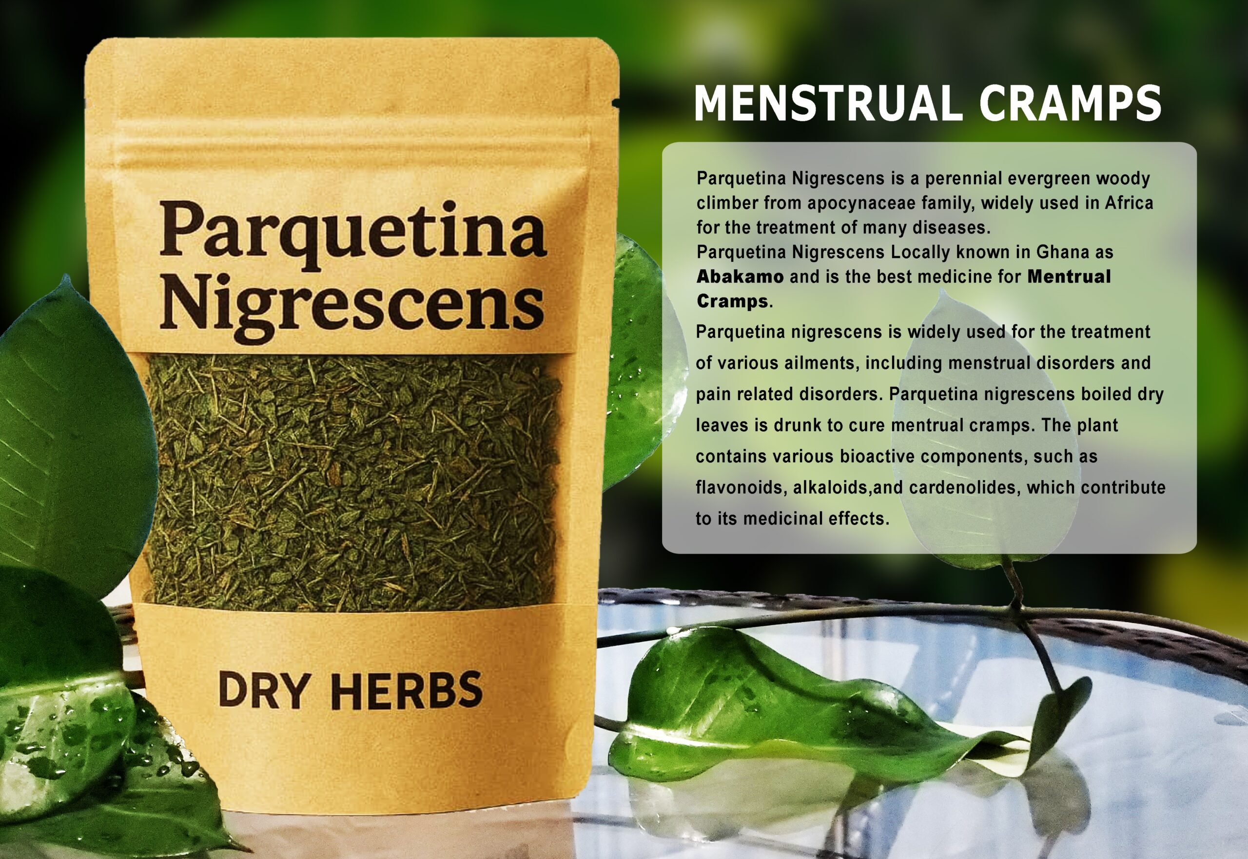 Parquetina Nigrescens Dry Herbs